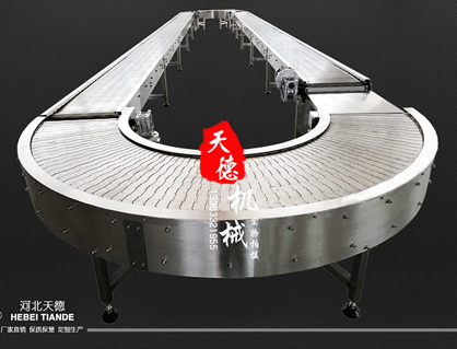360度鏈板轉彎機、循環(huán)型轉彎輸送機